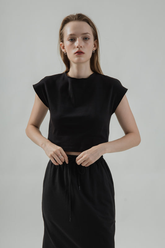 Clean Cut Short Raglan Sleeve Tee