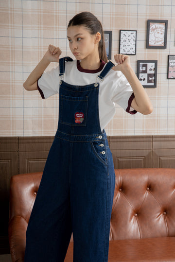 LULU Little Joys Matter Dungarees (Denim)