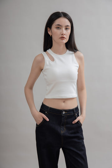 Basic Cut Out Tank Top