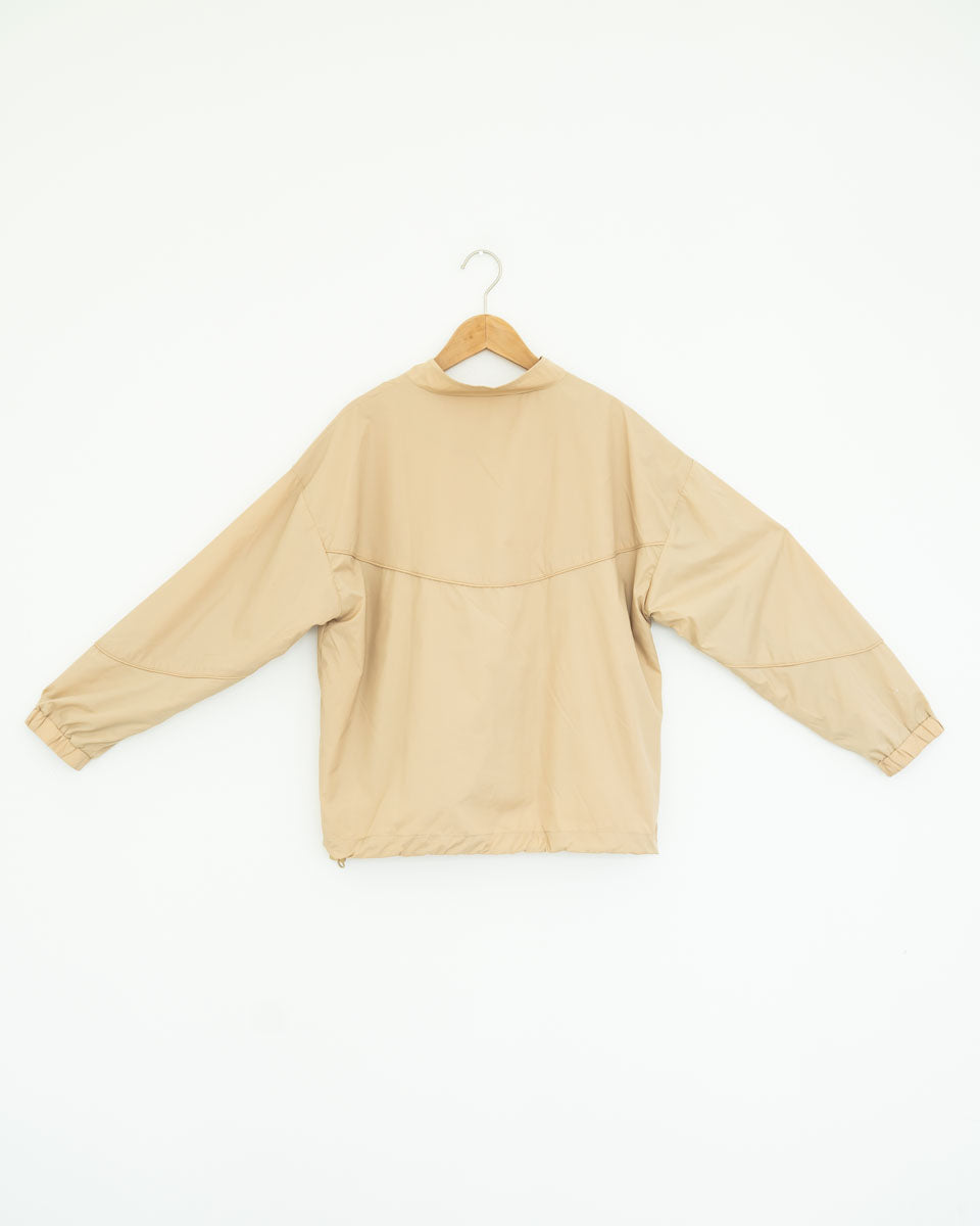 Reversible Track Jacket (Light Khaki)_Back
