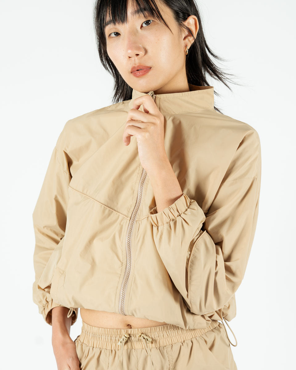 Reversible Track Jacket (Light Khaki)