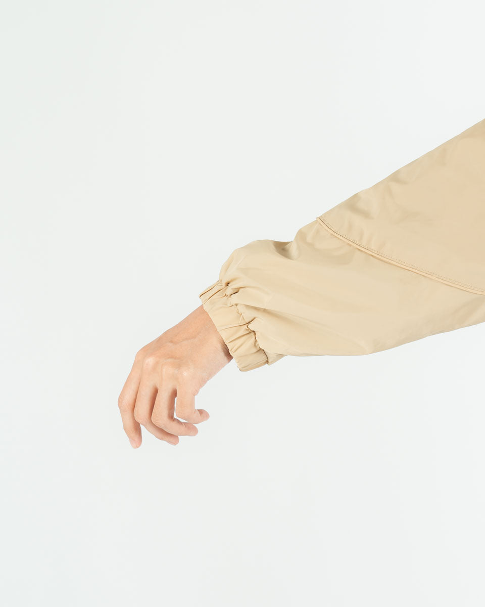Reversible Track Jacket (Light Khaki)_Elastic cuff