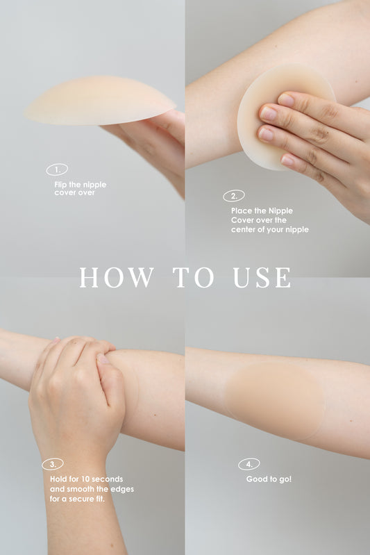 BareFeel Reusable Non-Adhesive Nipple Cover