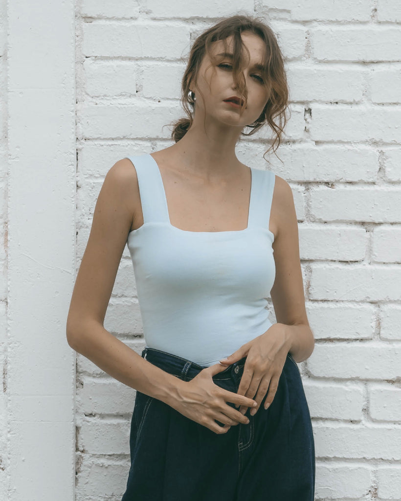 Square Neck Padded Top