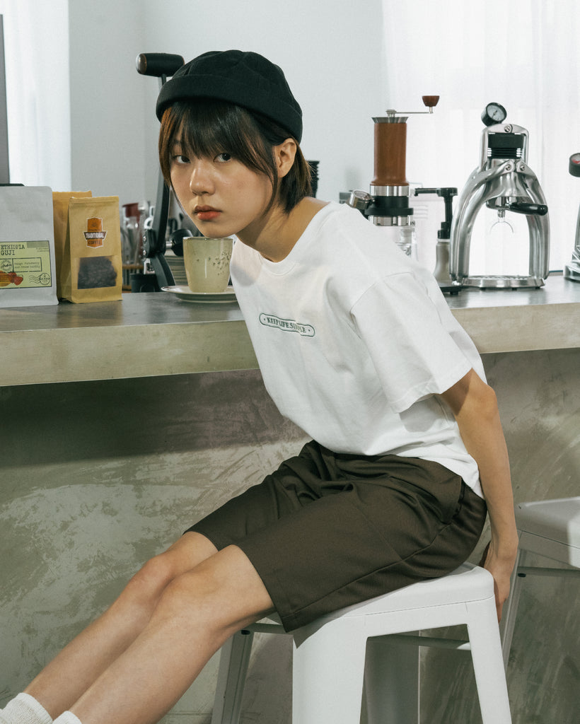 Keep Life Simple Tee (White)
