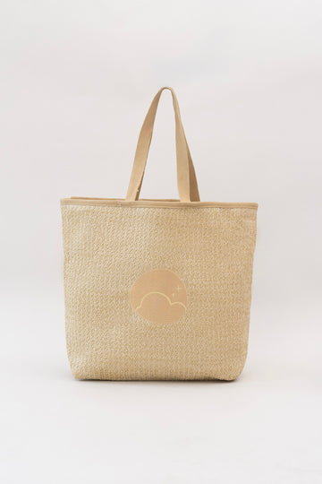 SHOPLOOOH Woven Bag (Khaki)
