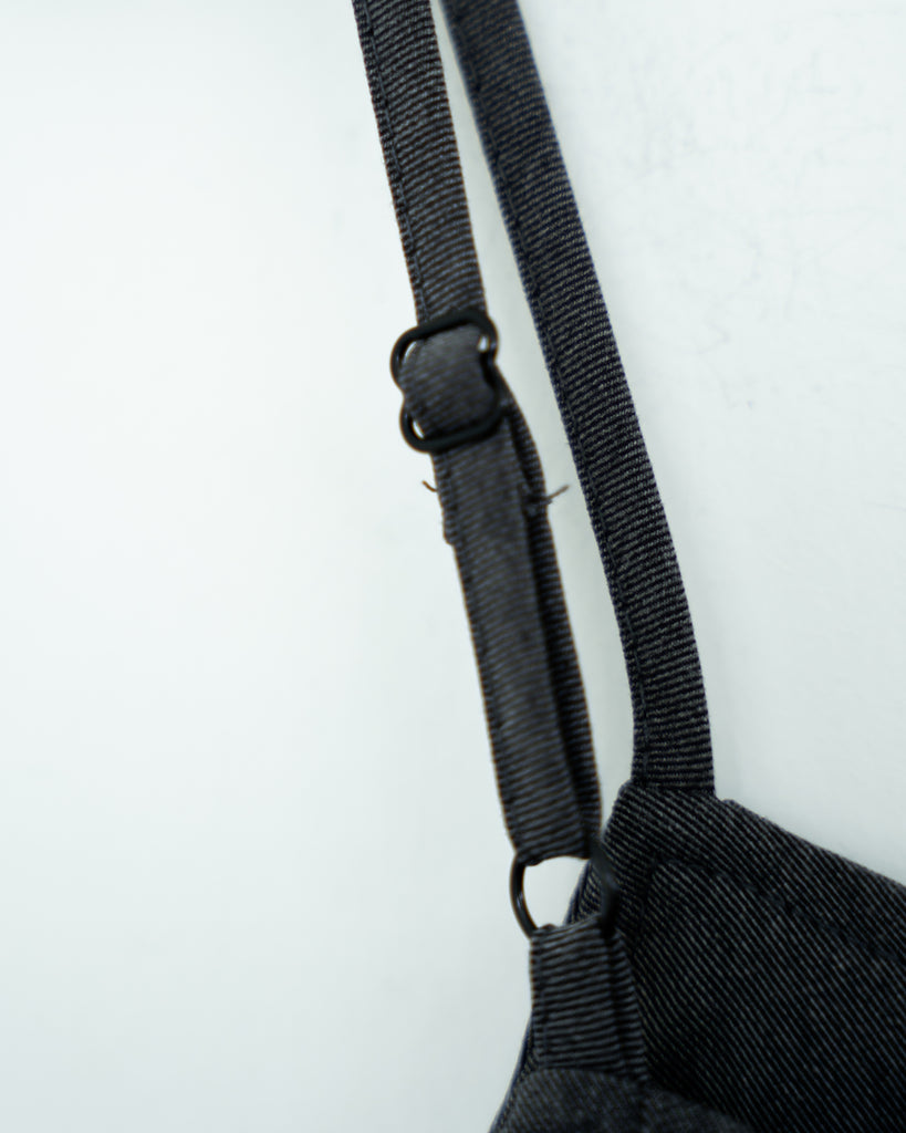 Hani Sleeveless Slip Dress (Dark Grey)