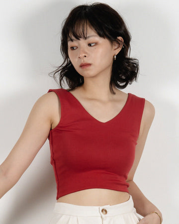 Cotton Two-Way Tank Top