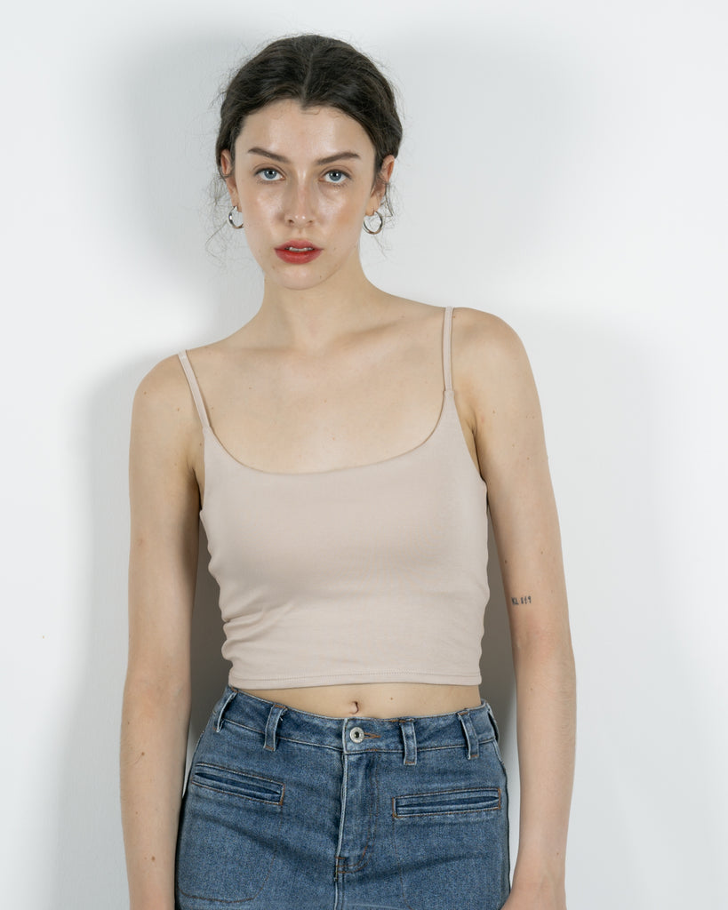 U Neck Padded Tank Top