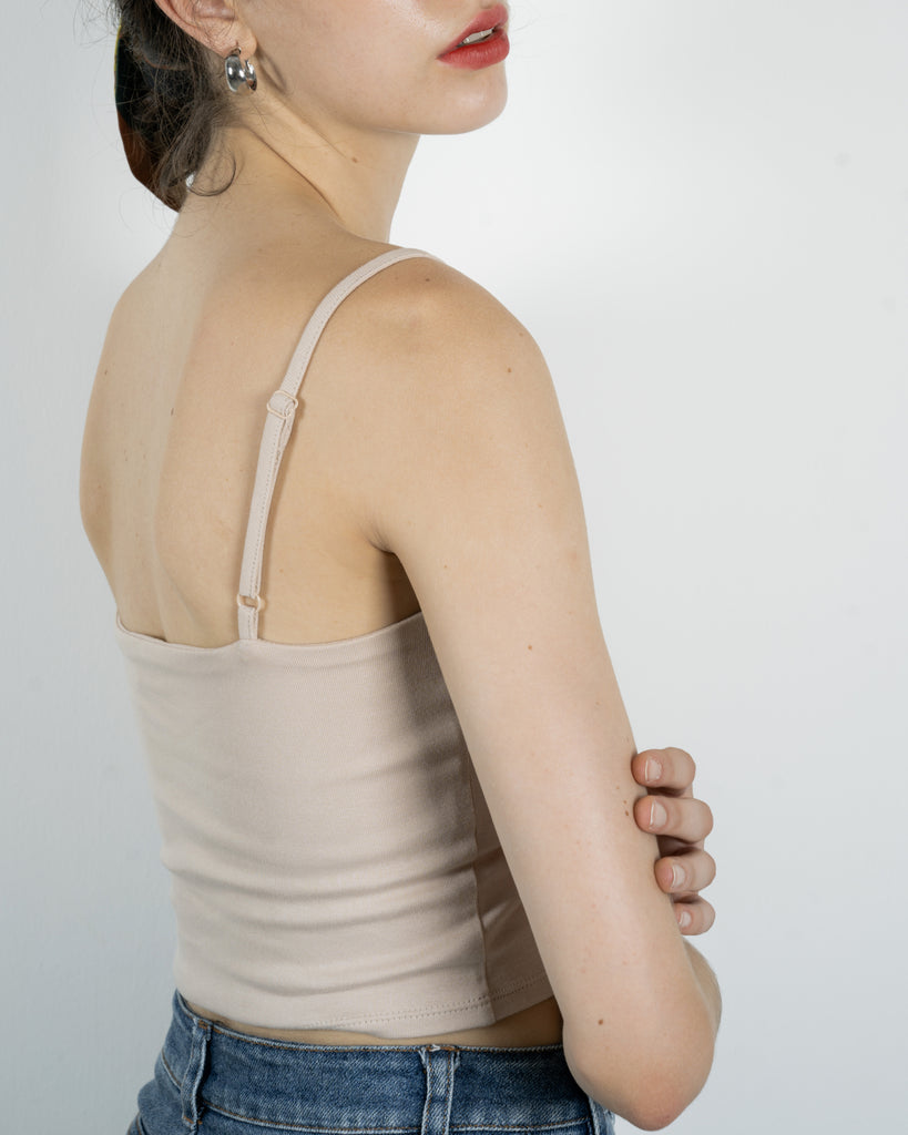 U Neck Padded Tank Top