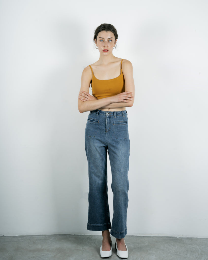 U Neck Padded Tank Top