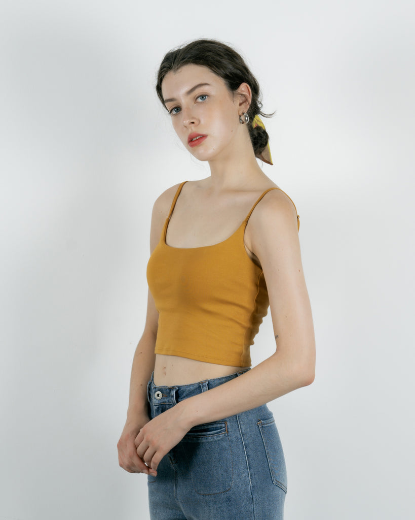 U Neck Padded Tank Top