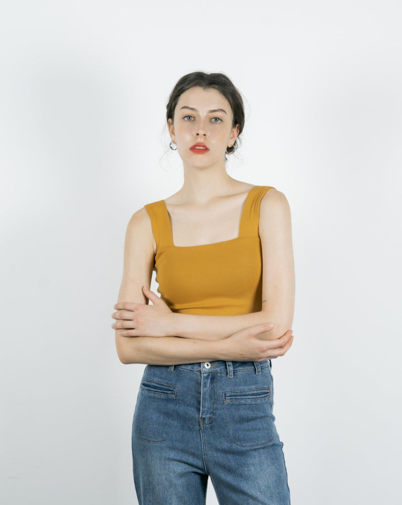 Square Neck Padded Top