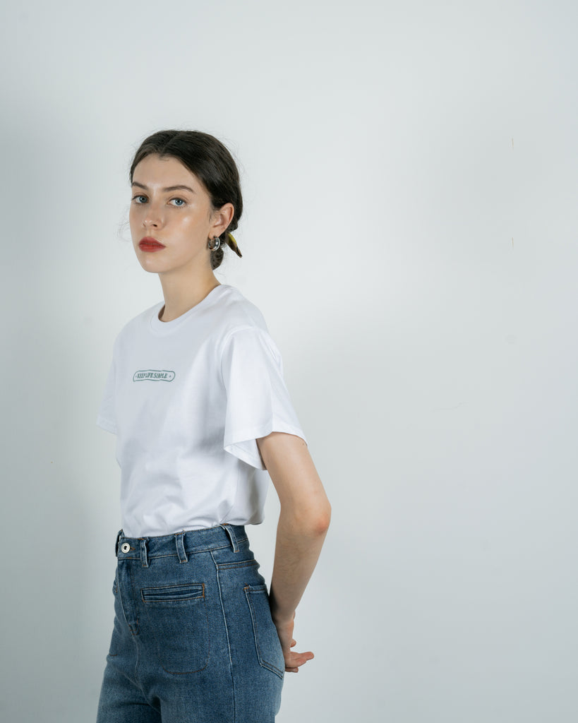 Keep Life Simple Tee (White)
