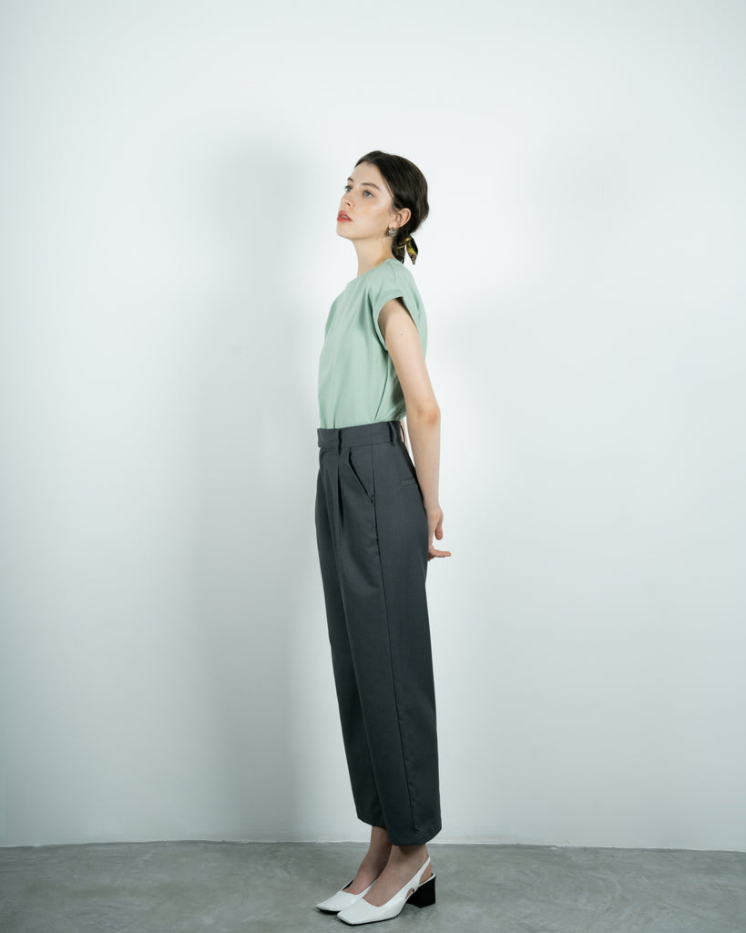 Basic Folded Sleeve Tee