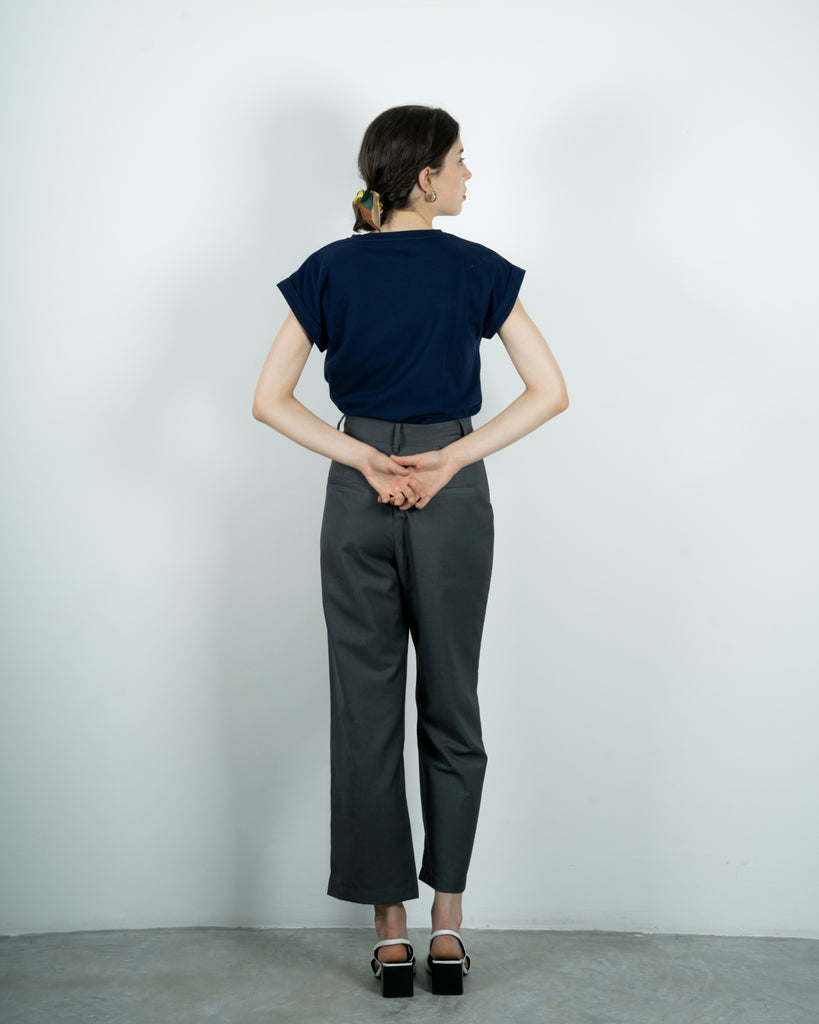 Basic Folded Sleeve Tee