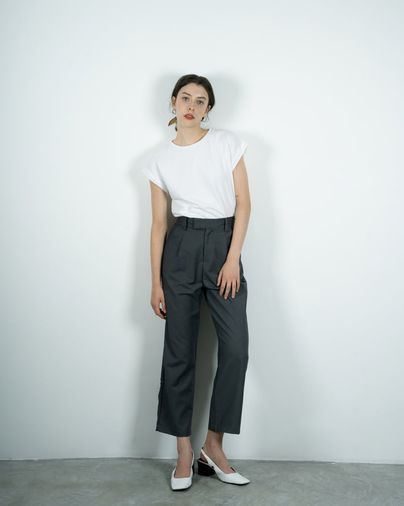 Basic Folded Sleeve Tee