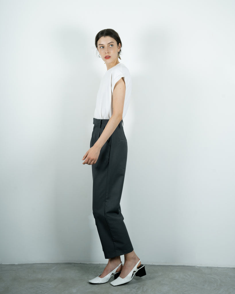 Basic Folded Sleeve Tee