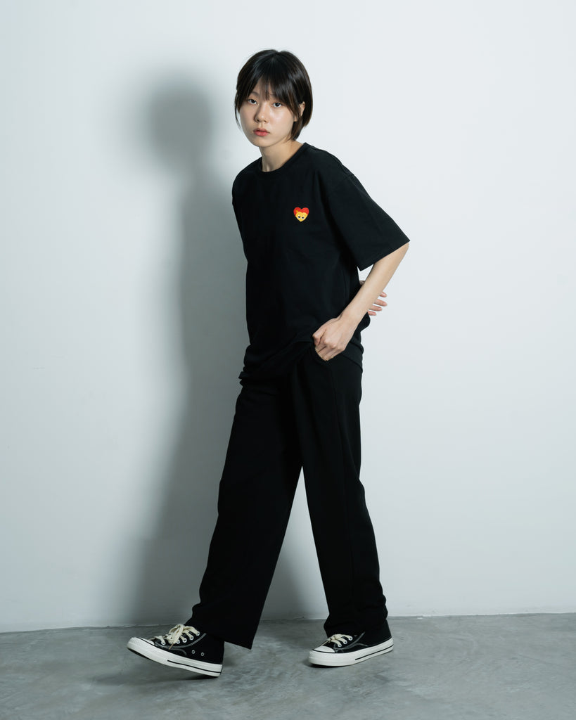 Elastic Casual Pants (Black)