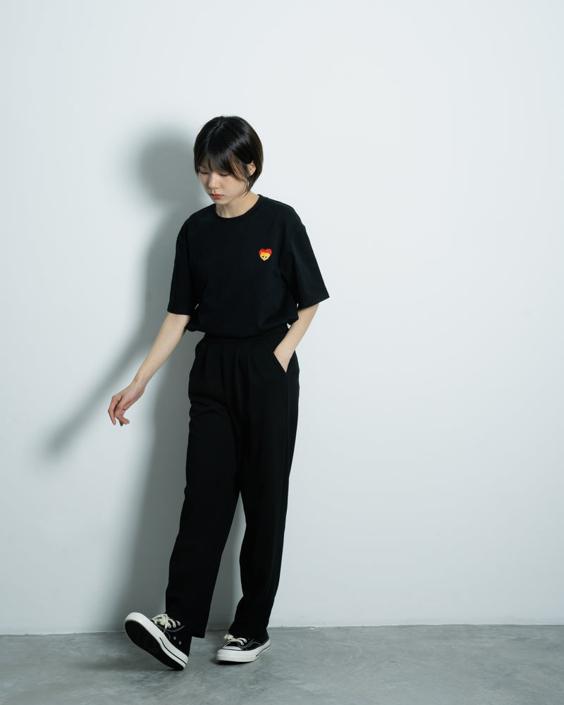 Elastic Casual Pants (Black)