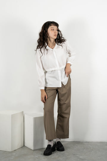 Multi-Wear Textured Shirt (White)