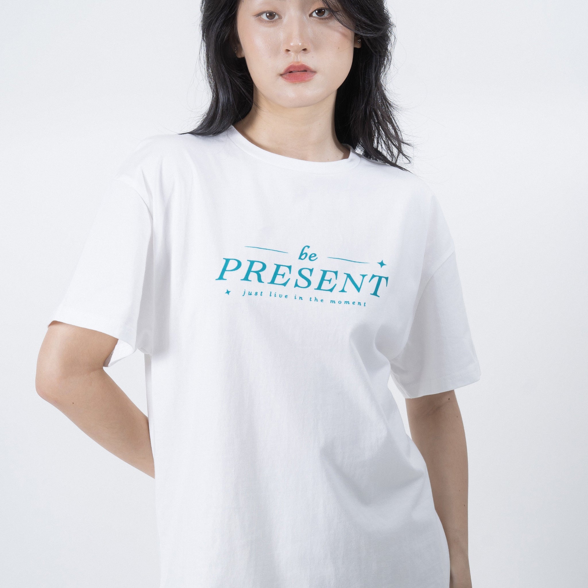 Be Present Tee (White)