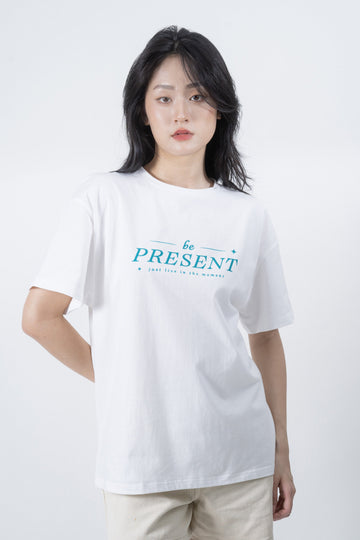 Be Present Tee (White)