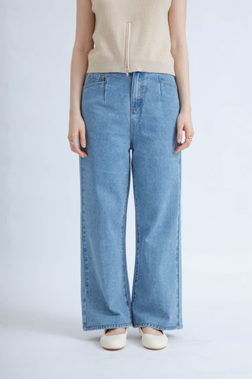Straight Boyfriend Jeans (Denim)