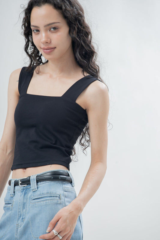 Square Neck Padded Top