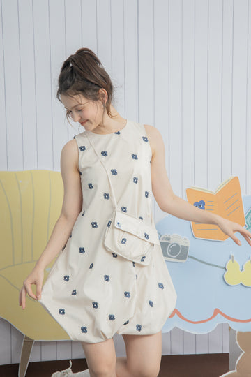 LULU Day-to-Bag Dress (Beige)