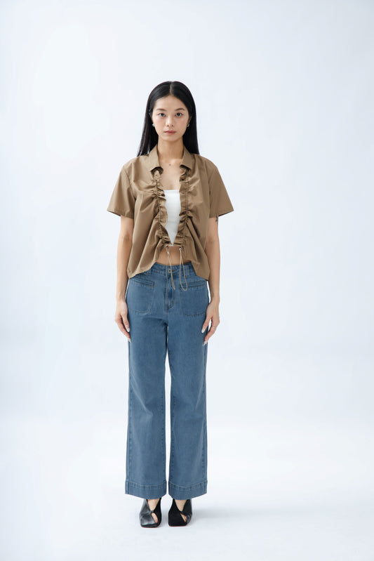 Nova Straight Cut Jeans (Denim)