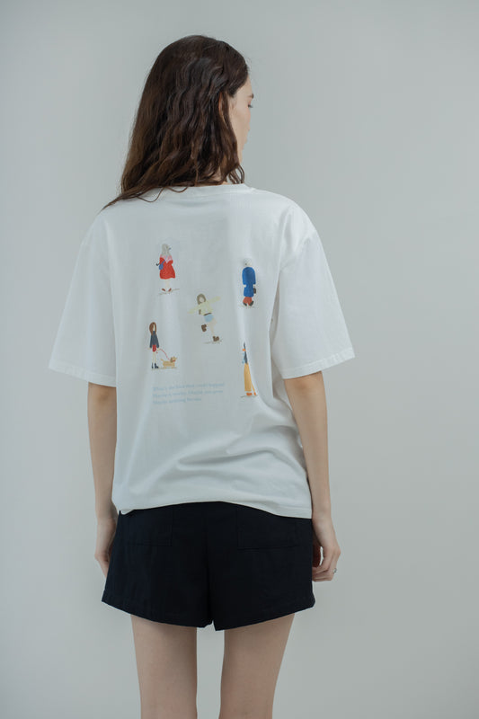 SHOPLOOOH What's the Best Could Happen Tee (Ivory)