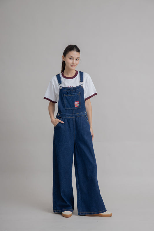 LULU Little Joys Matter Dungarees (Denim)