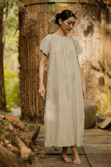 Relax Maxi Dress (Beige)