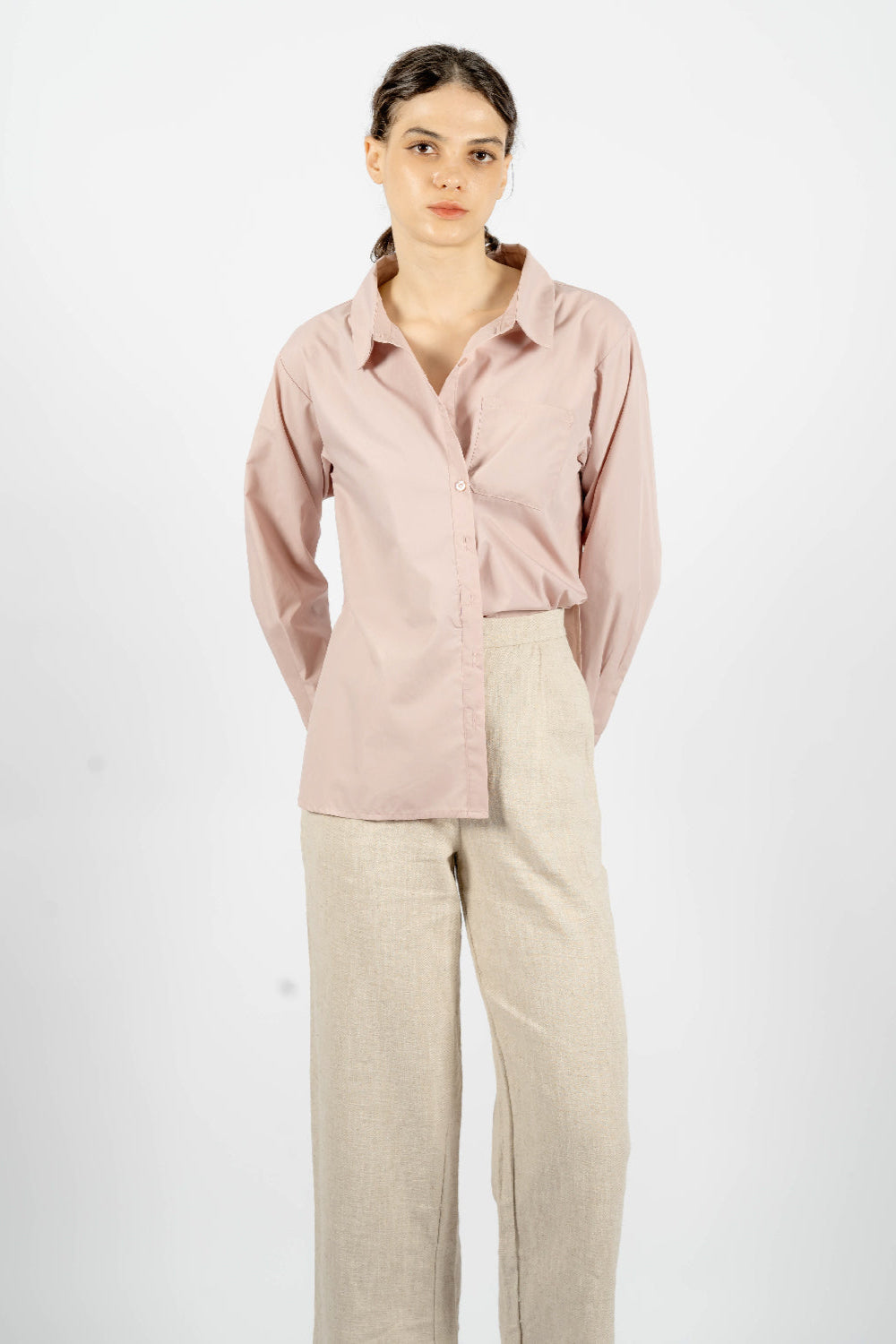 Ava Multi-Wear Shirt (Pink)