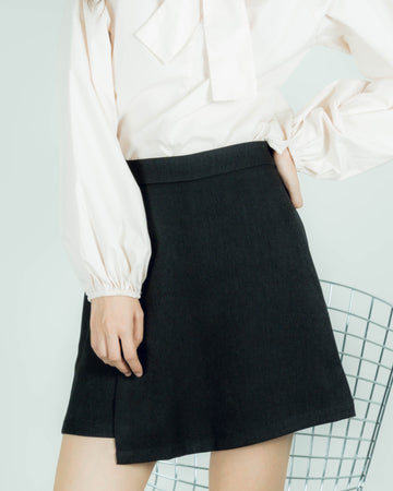 Ember Front Wrap Skort (Black)