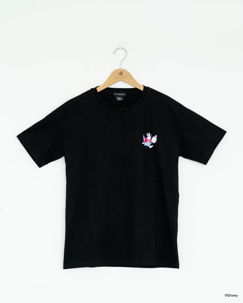 The White Rabbit Printed Tee (Black)