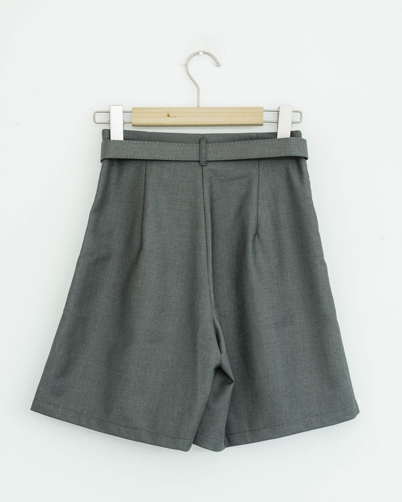 Yenny A Line Shorts (Grey)
