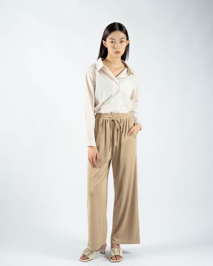 Ava Multi-Wear Shirt (Cream)