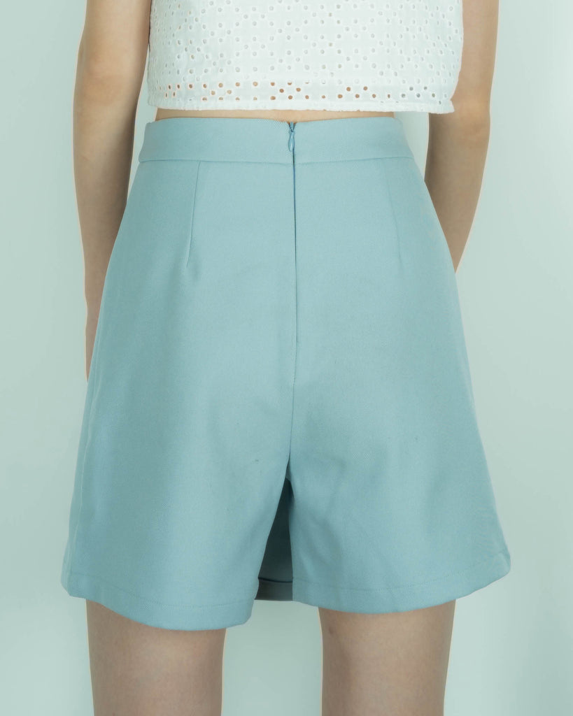 Ember Front Wrap Skort (Light Blue)