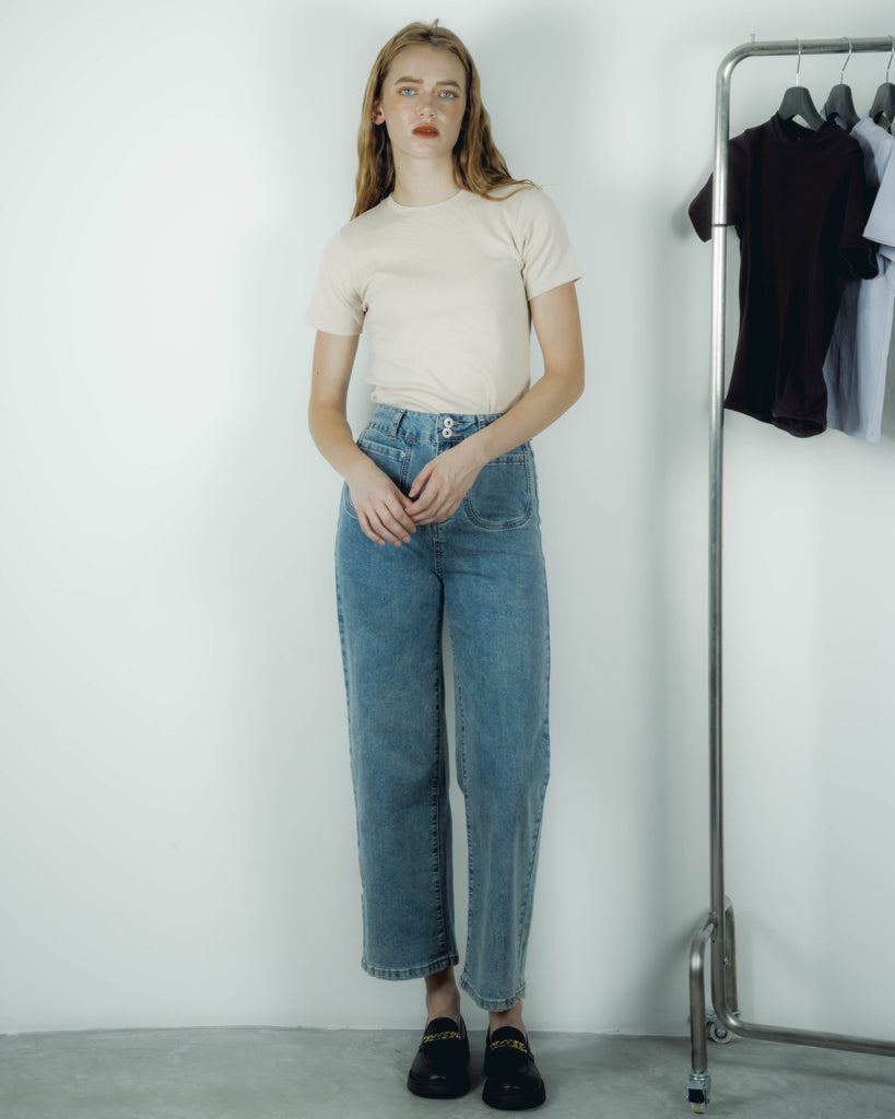 Basic Crew Neck Short Sleeve Tee