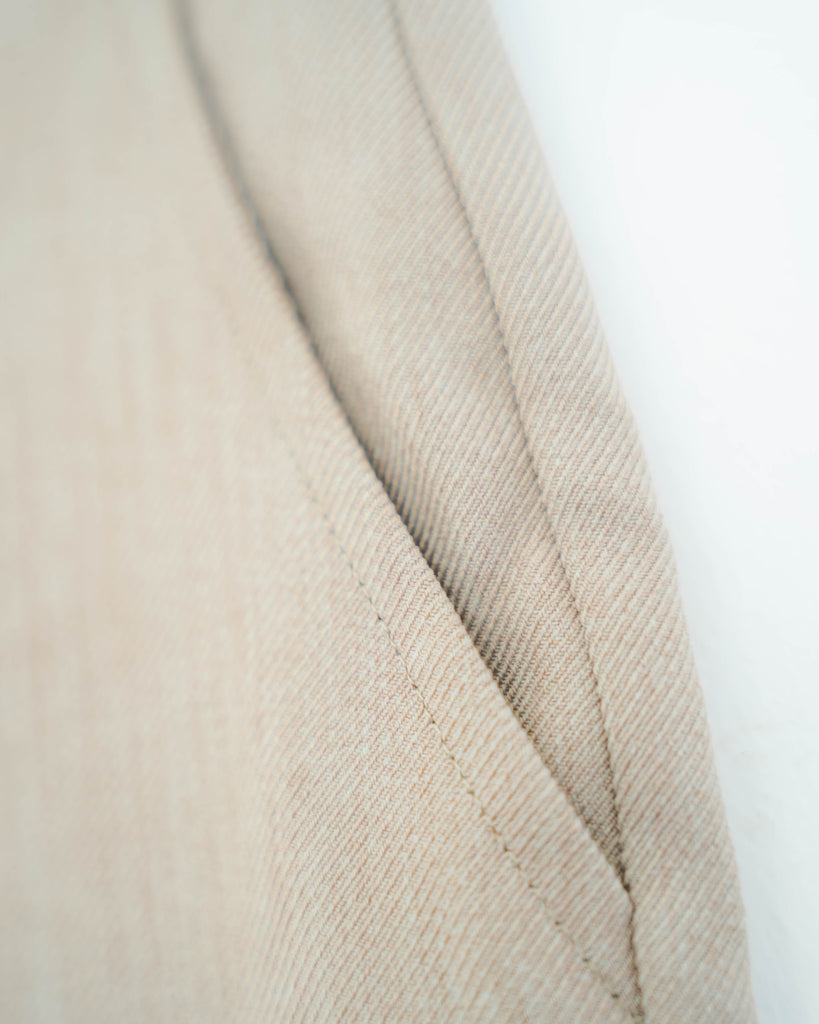 Henna High Waist Tailored Pants (Khaki)