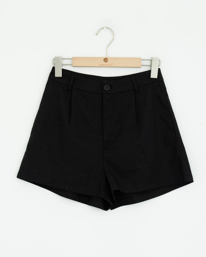 Victoria Tailored Shorts (Black)