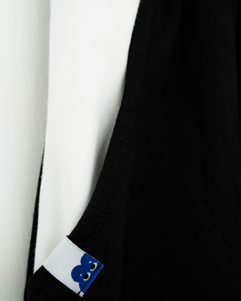 LULU Contrast Drawstring Skirt (Black)