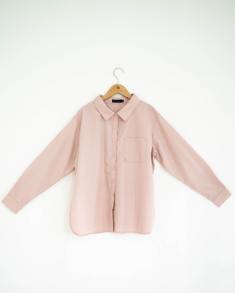 Ava Multi-Wear Shirt (Pink)_Front