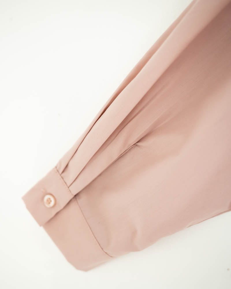 Ava Multi-Wear Shirt (Pink)_Cuff Design