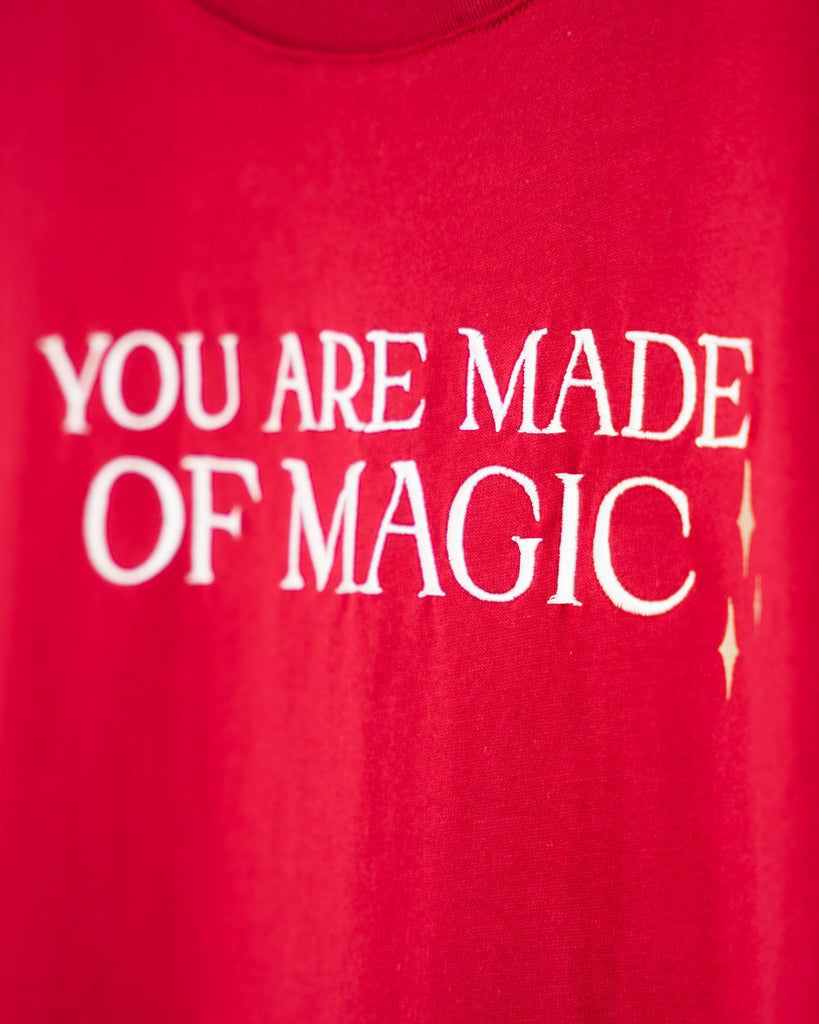You Are Made Of Magic Tee (Red)