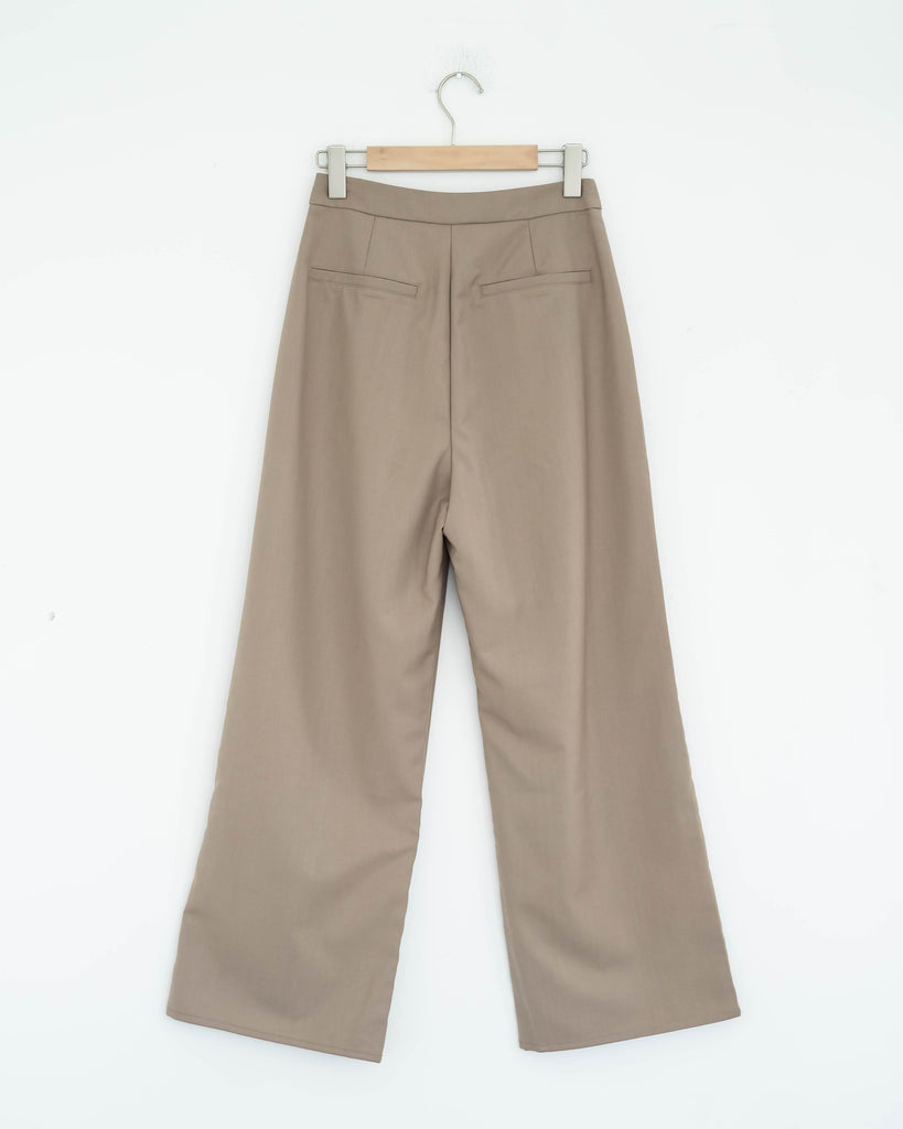 Dean Straight Cut Trousers (Khaki)