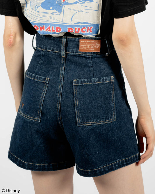 Mickey Denim Shorts (Denim)