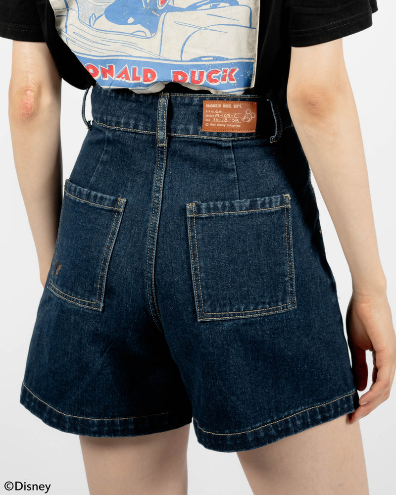 Mickey Denim Shorts (Denim)